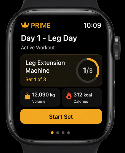 PRIME Apple Watch app