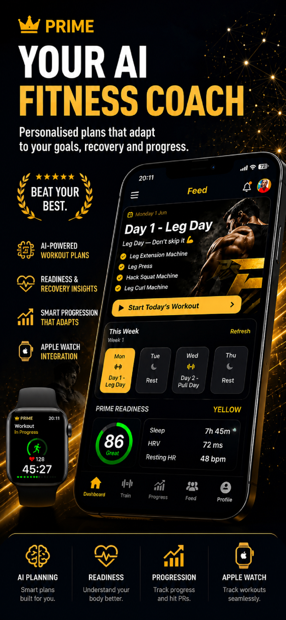 PRIME AI Fitness Coach