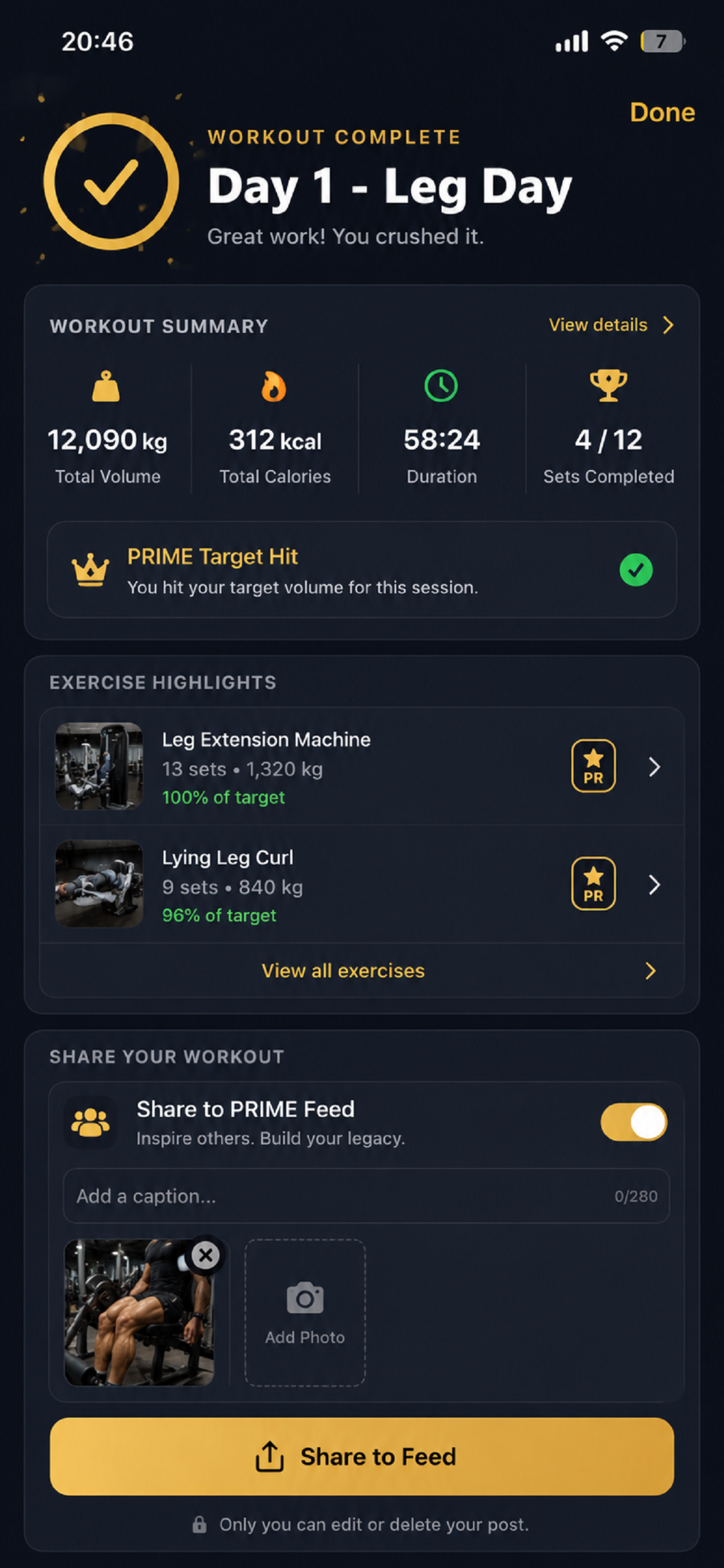 Apple Watch workouts